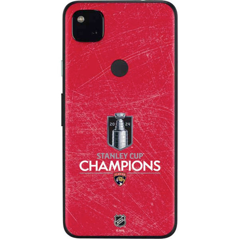 NHL 2024 Stanley Cup Champions Panthers Google Pixel 4a Skin